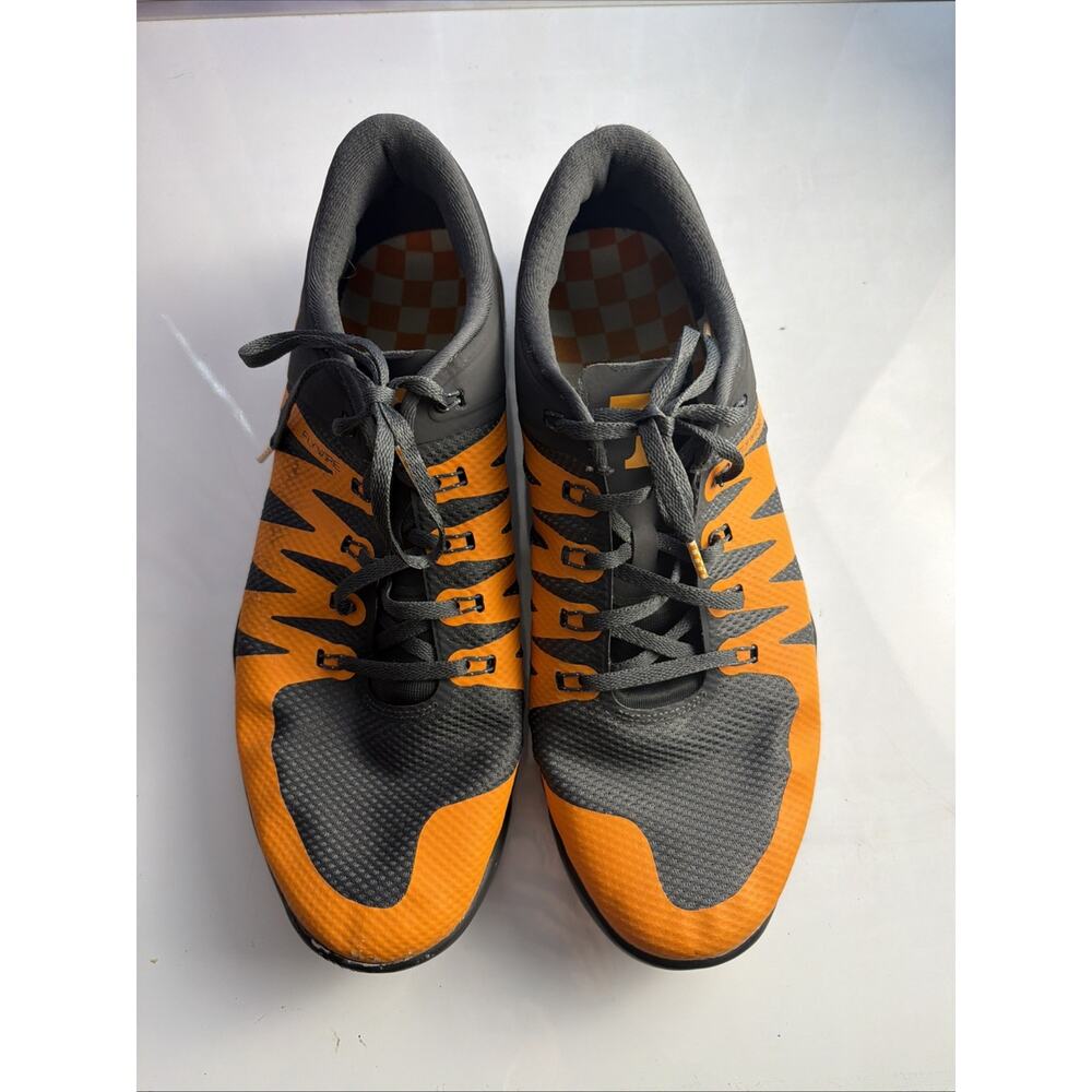 Nike Free Trainer 5.0 V6 Tennessee Volunteers Mens 14 Grey Orange University